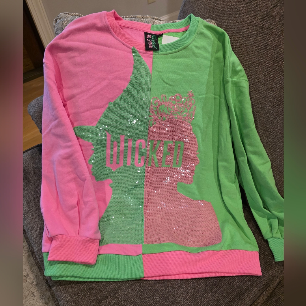 Queen Of Sparkles Wicked Sweatshirt-Nwt